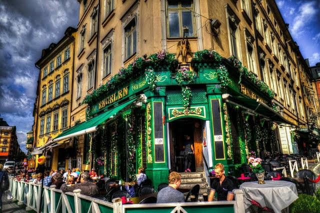 Restaurace ve Stockholmu, ilustrační fotografie