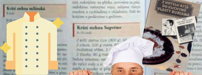 Kuchaře dělá sněhobílý, nažehlený rondon...