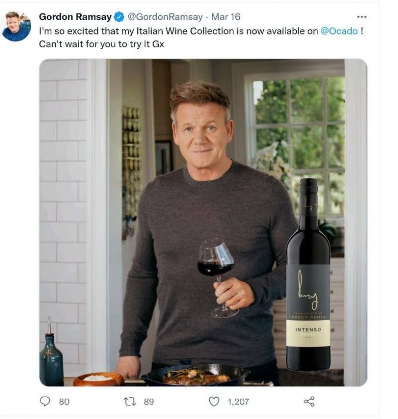 Gordon Ramsay si servítky nebere