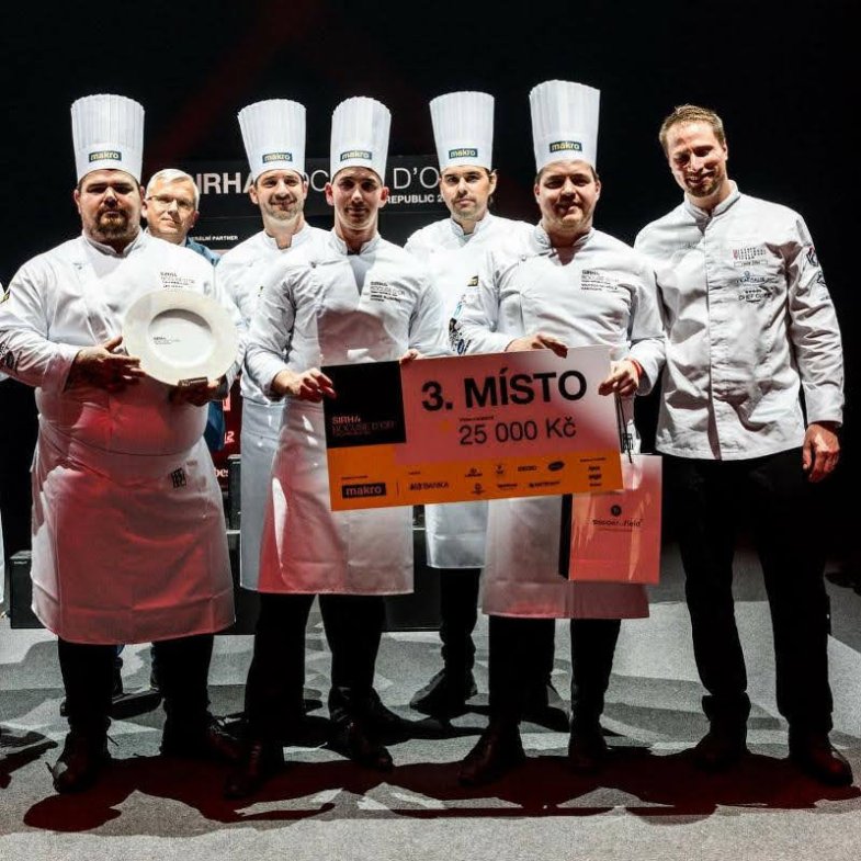 Fotografie: Daniel Martinek/Bocuse d'Or.jpg Na třetím stupínku skončil Vojta Petržela