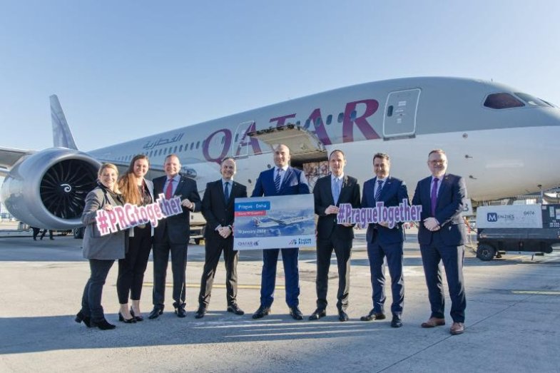 Na linky z Dauhá se vrací Boeing 787-8 Dreamliner