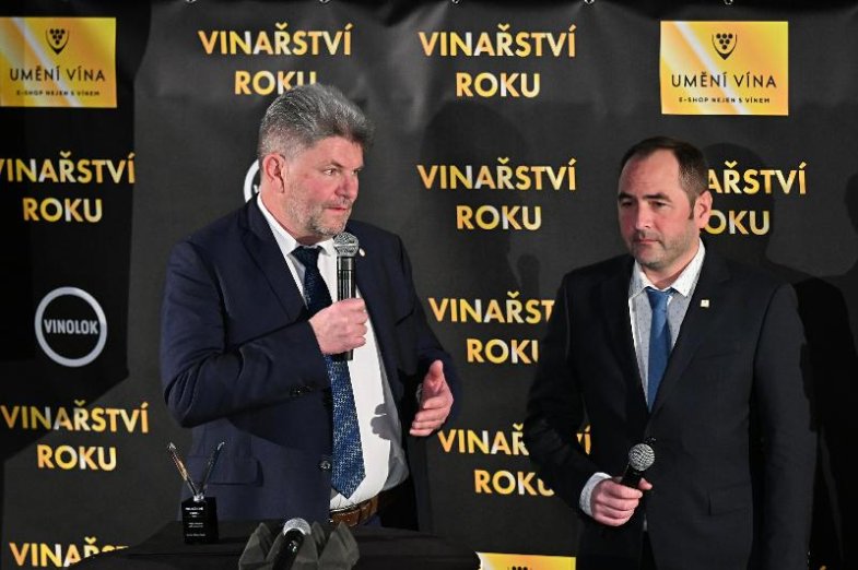 Cena pro vinařství Štěpán Maňák, foto Svaz vinařů ČR