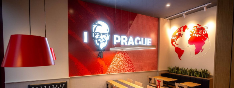 KFC dnes v Praze otevírá svoji "vlajkovou loď"