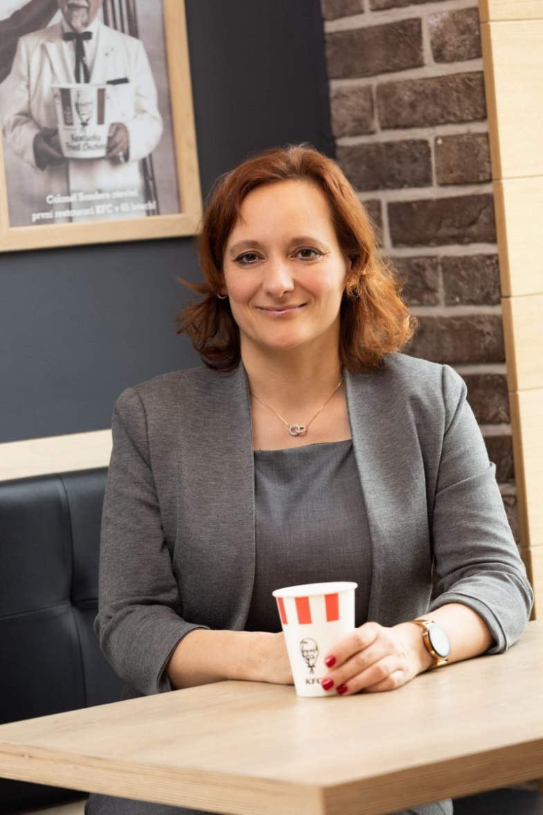 ana Makalová Dlouhá, ředitelka KFC pro Českou republiku a Rakousko.