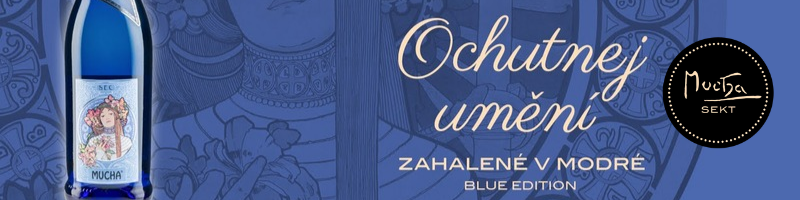 Mucha Sekt představuje limitovanou Blue Edition