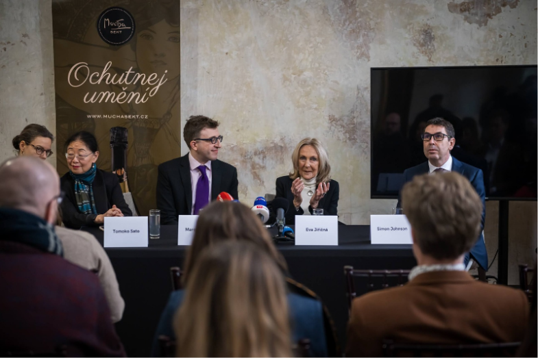 Mucha Sekt představuje limitovanou Blue Edition